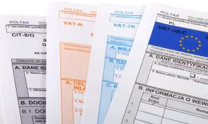 Formularze podatkowe, w tym VAT-UE/C z flagą UE, pokazują, jak uzyskać nip europejski.