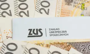 ZUS na tle banknotów 200 zł. Czy renta wdowia będzie działała wstecz? Pytanie o świadczenia z ZUS.