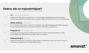 Księgowość JDG: od przepisów po rozwój firmy. Zobacz, jak outsourcing zapewnia spokój i kontrolę nad finansami w jednoosobowej działalności gospodarczej.