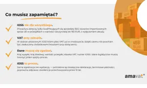 Import towarów a VAT: IOSS nie dla wszystkiego, VAT przy zakupie, dane muszą się zgadzać, IOSS to proces.